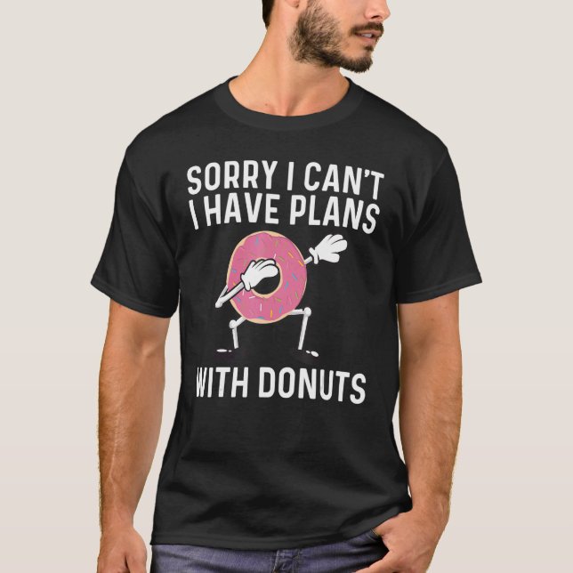 Doughnut Designs For Men Women Doughnut Foodie Spr T-Shirt (Front)