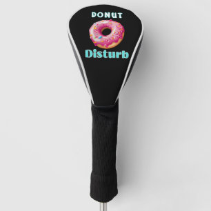 Doughnut Disturb fun Golf Head Cover