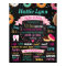 Doughnut Do not Grow Up Birthday chalkboard sign
