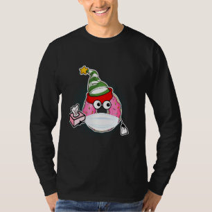 Doughnut Face Mask Chistmas Season T-Shirt