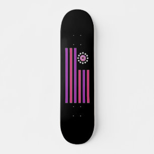 Doughnut - Flag Skateboard