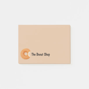 Doughnut Food Theme Post-It Notes