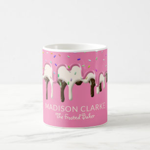Doughnut Frosting Sprinkles Baker Bakery Coffee Mug