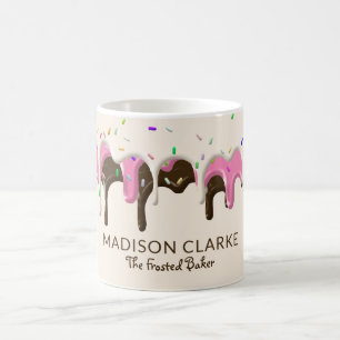 Doughnut Frosting Sprinkles Baker Bakery Coffee Mug