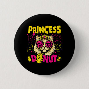 Doughnut Funny Book Lover for Men Woman 6 Cm Round Badge