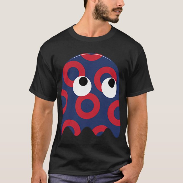 Doughnut Ghost Phish T-Shirt (Front)