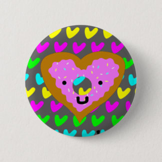 Doughnut Heart Pin