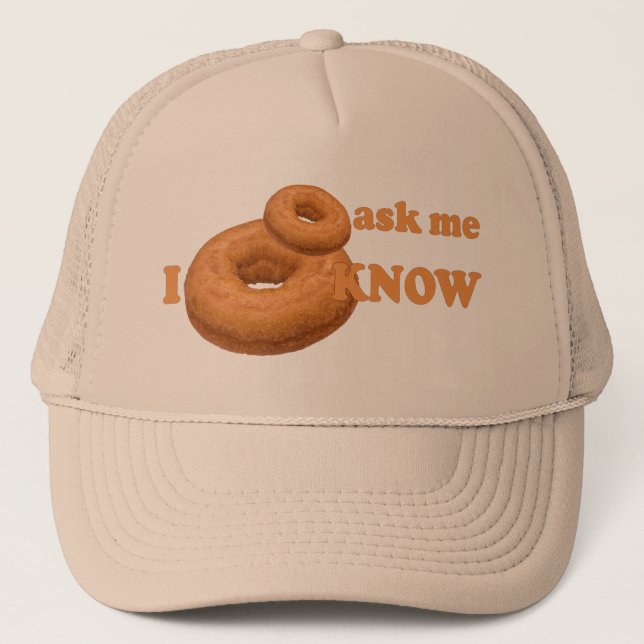Doughnut Humour hats - choose colour (Front)