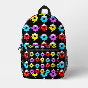 Doughnut Inspired Gift Printed Backpack