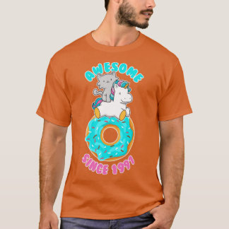 Doughnut Kitten Unicorn Awesome since 1997 T-Shirt