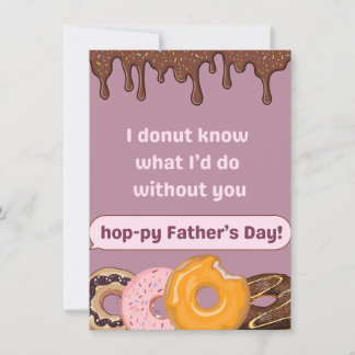 Doughnut Limited Father's Day Edition Invitation