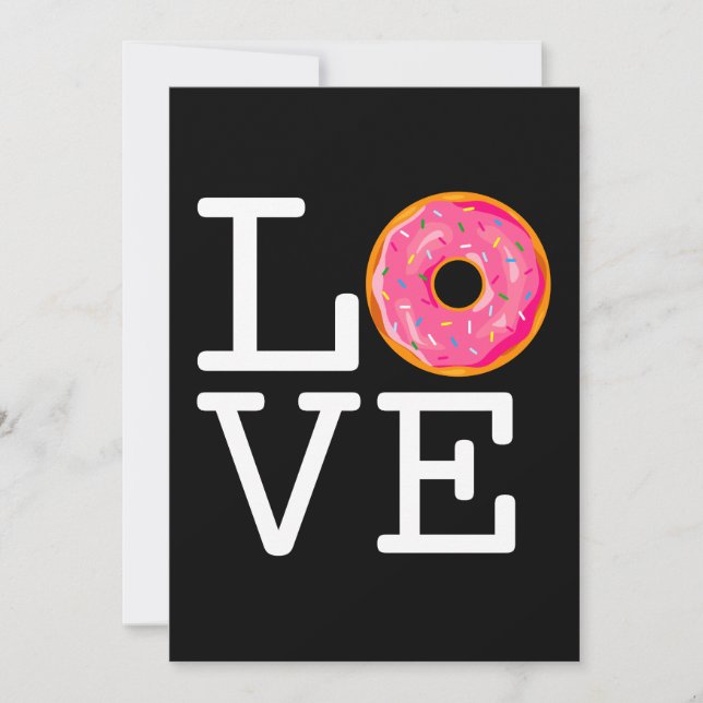 Doughnut Love Holiday Card (Front)
