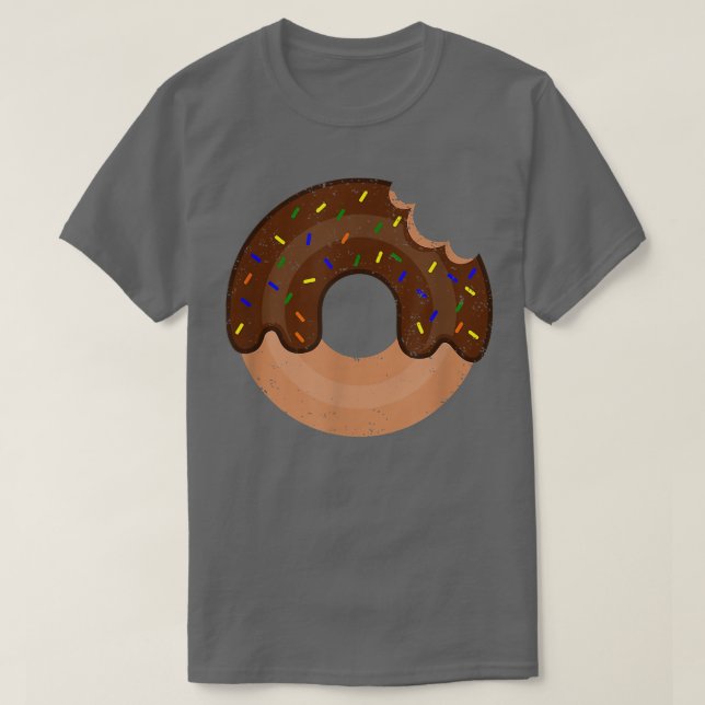 Doughnut Lover , Funny Halloween Costume Tee 1922 (Design Front)