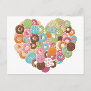 Doughnut Lover postcard