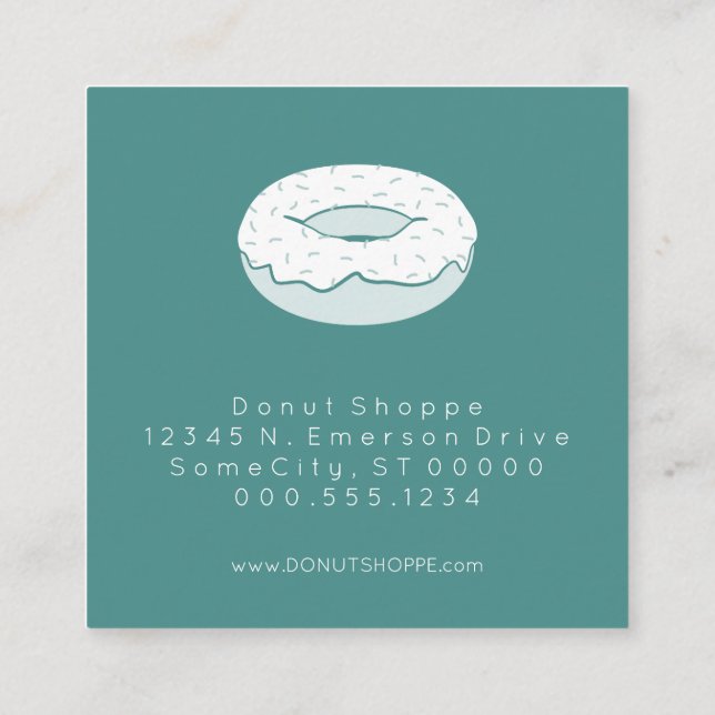 doughnut loyalty stamp (Back)