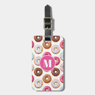 Doughnut Luggage Tag
