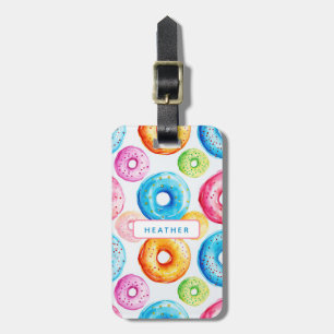 Doughnut Luggage Tags