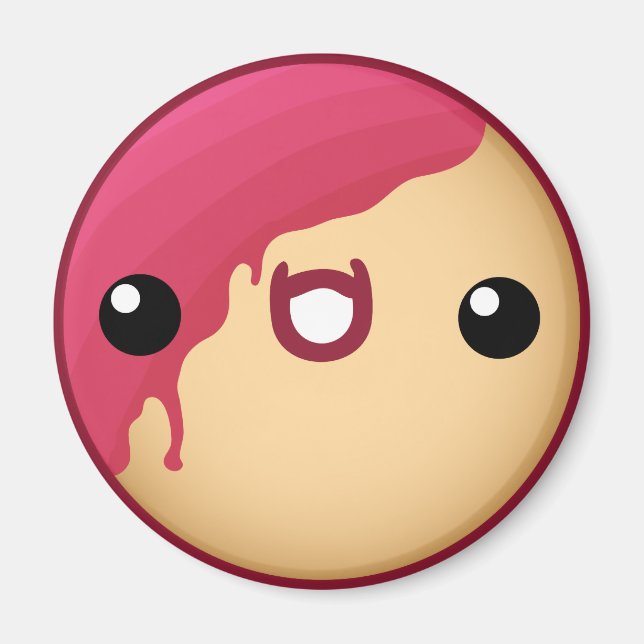 Doughnut Magnet Red (Front)