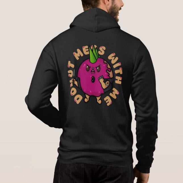 Doughnut Mess With Me Hoodie (Back)