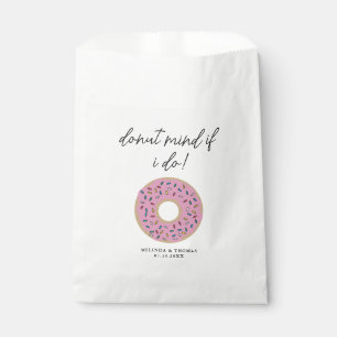 Doughnut Mind If I Do Funny Wedding Favour Bags