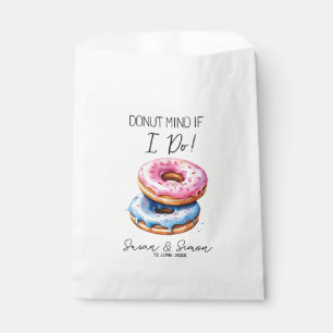Doughnut Mind If I Do! Personalised Wedding Favour Bags