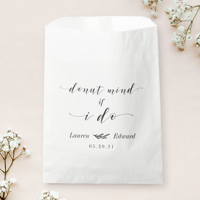 Doughnut Mind If I Do Wedding Doughnut Favour Bags (Creator Uploaded)