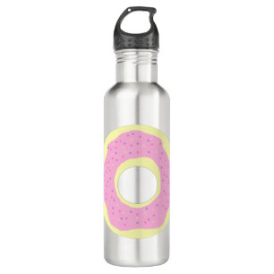 doughnut painting art 710 ml water bottle
