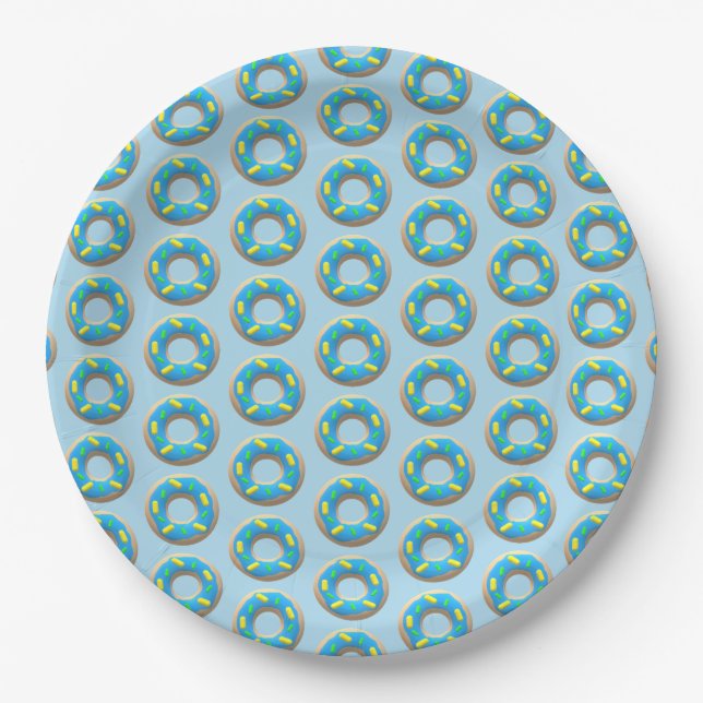 Doughnut Paper Plate (Front)