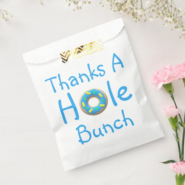 Doughnut Party Thank You Favour Bags (Sealed)