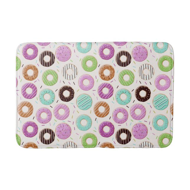 Doughnut Pattern bath mats (Front)
