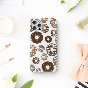 Doughnut Pattern, Chocolate Doughnuts, Caramel Dou Case-Mate iPhone Case