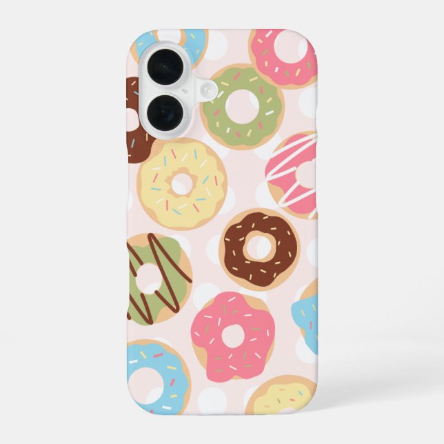 Doughnut Pattern | Cute Sweet Treat Speck Case (Back)