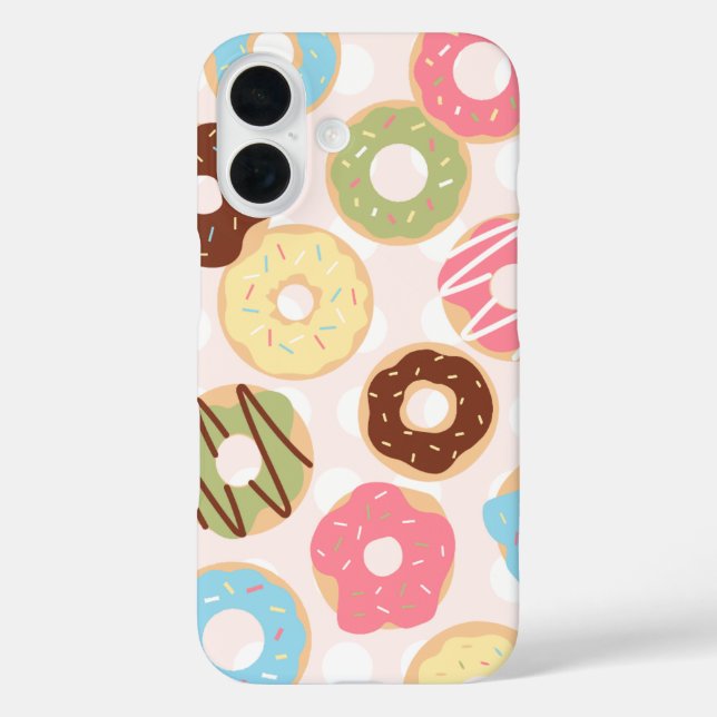 Doughnut Pattern | Cute Sweet Treat Speck Case (Back)