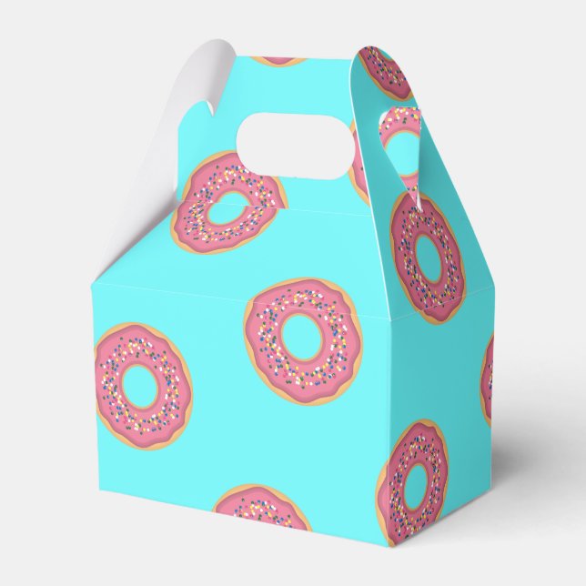 Doughnut Pattern I Favour Box (Front Side)