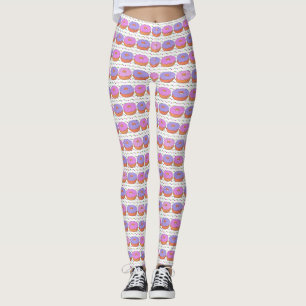 Doughnut Pattern leggings