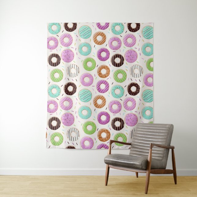 Doughnut Pattern tapestries (In Situ)
