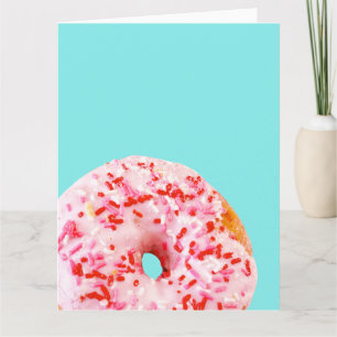 Doughnut Photography Food Folded Greeting Card