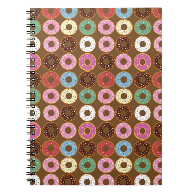 Doughnut Round Spiral Notebook (Front)