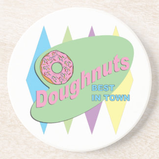 doughnut shop coaster