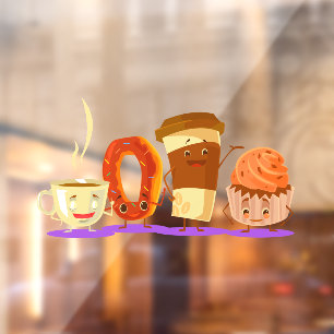 Doughnut Shop Coffee Doughnut or Cupcake Advertise