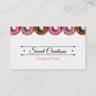 Doughnut Shop - Doughnut Shop Business Card