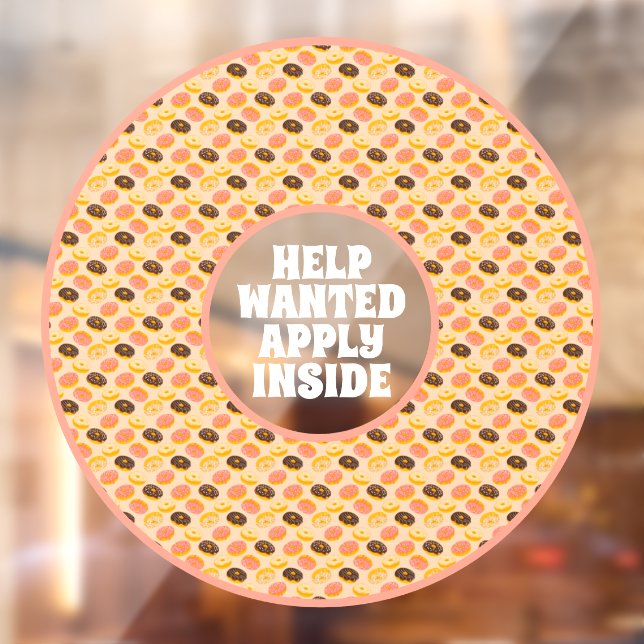 Doughnut Shop Help Wanted Apply Inside Doughnut Ho (Sheet 2)