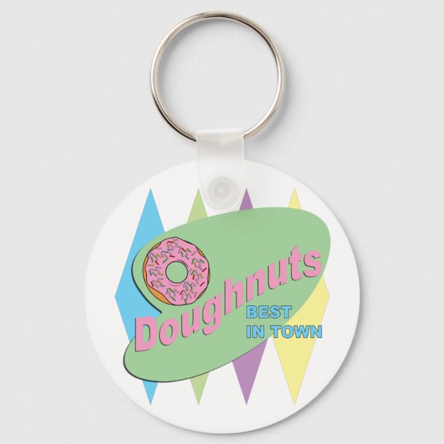 doughnut shop key ring (Front)
