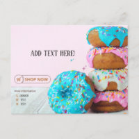 DOUGHNUT SHOP Thank you cards