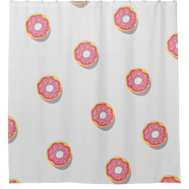Doughnut Shower Curtain (Front)