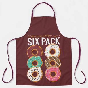 Doughnut six pack apron