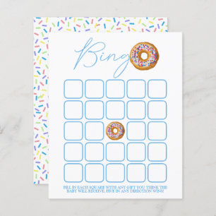 Doughnut Sprinkle Baby Shower Bingo