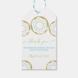 Doughnut Sprinkled With Love Baby Sprinkle Thank Y Gift Tags