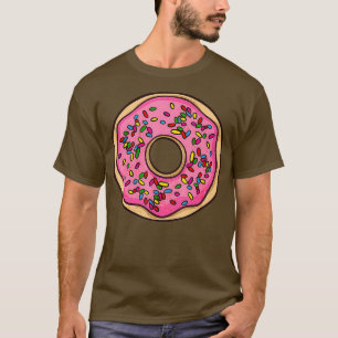 Doughnut Sprinkles Doughnut Fried Dough Sweet Snac T-Shirt