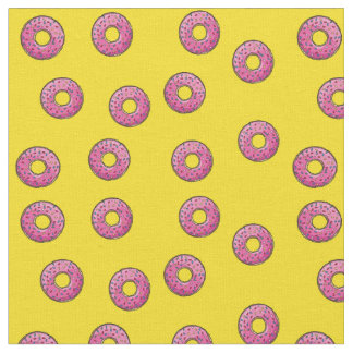 Doughnut Sprinkles Fabric